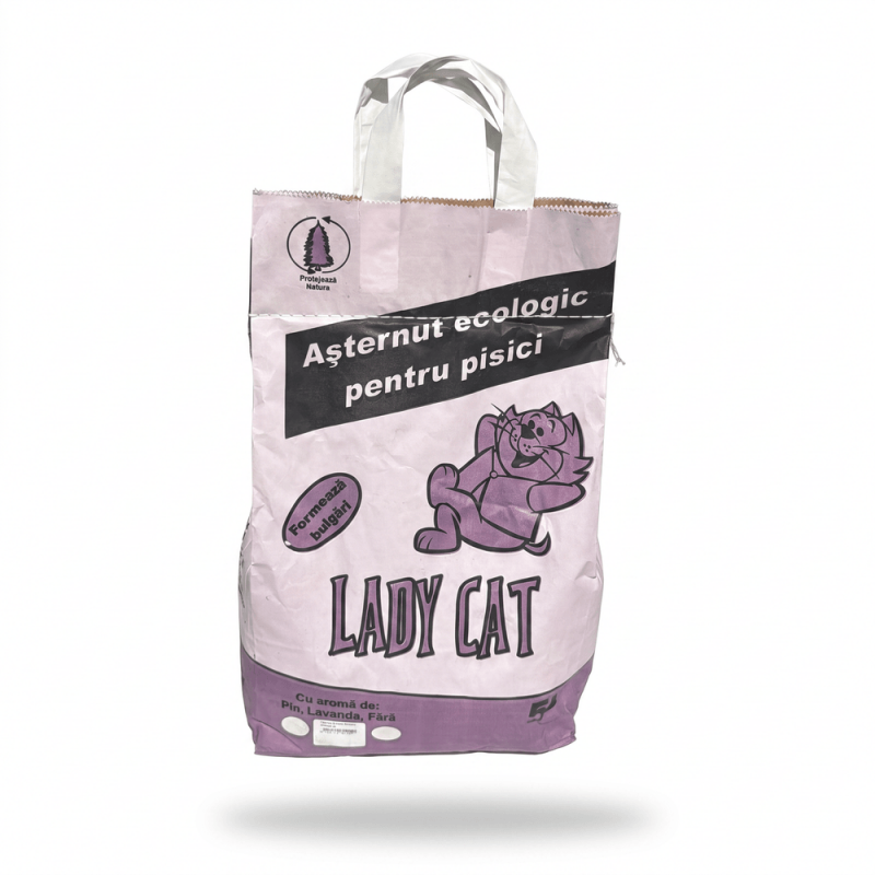 Asternut ecologic pisici lavanda formeaza bulgari 5 l Lady Cat